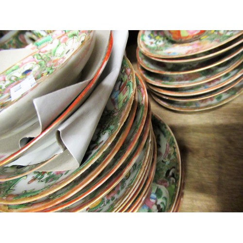 710 - Quantity of 19th and 20th Century Chinese famille rose tea and coffee ware (some damages)