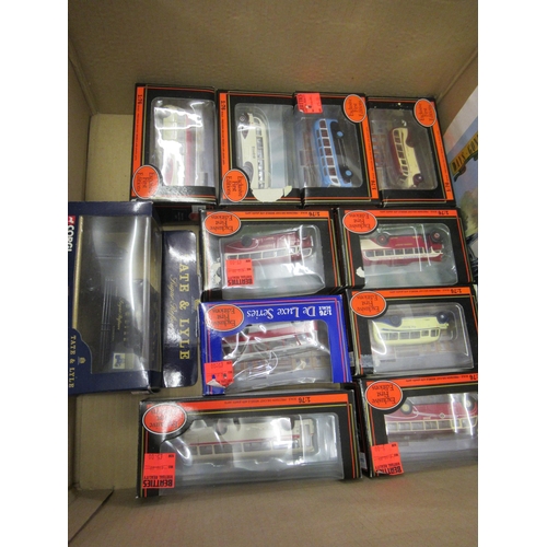 345 - Large box containing a quantity of Corgi diecast and other model vehicles, in original boxes