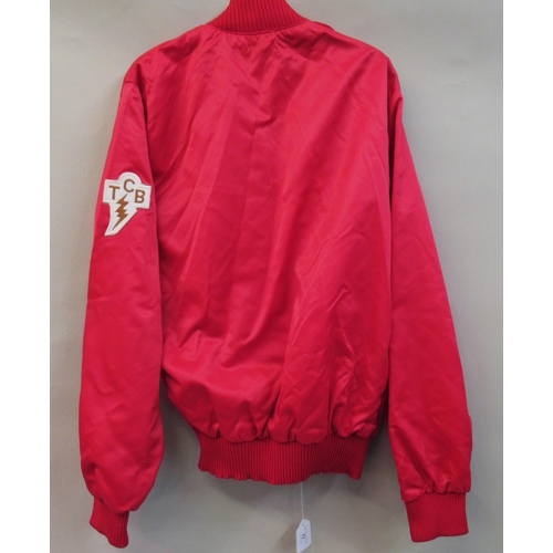 77 - Elvis in concert souvenir red tour jacket