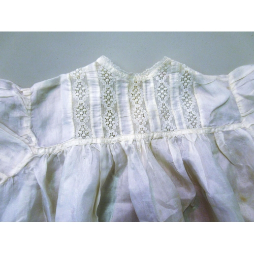 83 - Late 19th / early 20th Century silk Christening gown