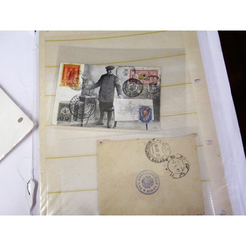 335 - Small quantity of early 20th Century postal covers, mainly Russian origin