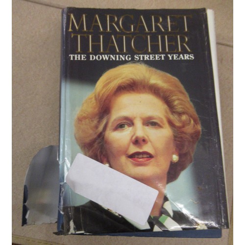 431 - Three volumes, Margaret thatcher ' The Path to Power ', ' State Craft ', and ' The Downing Street Ye... 