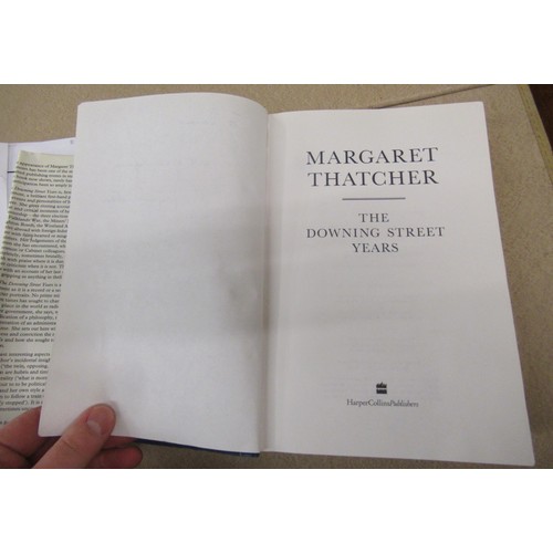 431 - Three volumes, Margaret thatcher ' The Path to Power ', ' State Craft ', and ' The Downing Street Ye... 