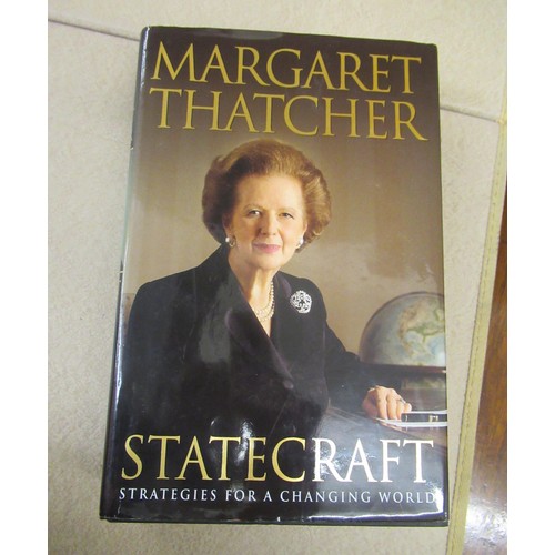 431 - Three volumes, Margaret thatcher ' The Path to Power ', ' State Craft ', and ' The Downing Street Ye... 