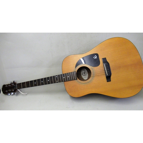 120H - Epiphone acoustic guitar, model PR200