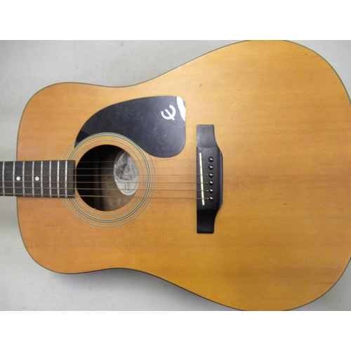 120H - Epiphone acoustic guitar, model PR200