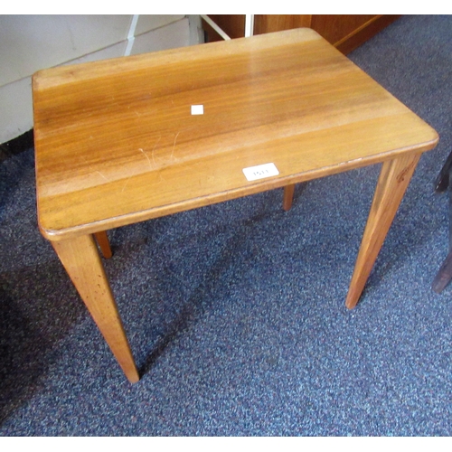 1511 - Gordon Russell of Broadway, rectangular mahogany occasional table, 50cms x 38cms x 43cms high