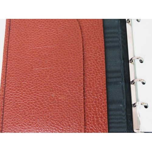 79 - R. Horns, Vienna, tan leather filofax