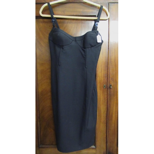 84 - Gianni Versace, black dress, size 40