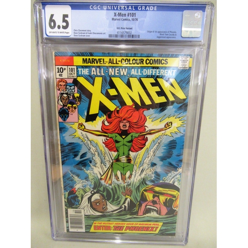 94 - Marvel comics, X-Men 101 1976, CGC graded 6.5, Origin & 1st Appearance of the Phoenix