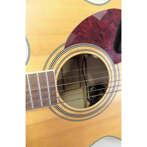 96 - Freshman FA300 Jem/S acoustic guitar, (with damages)