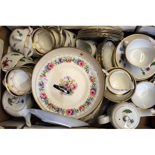 564 - Royal Worcester Astley breakfast set, Caverswall bowl and a Heathcote cake stand, together with a Sh... 