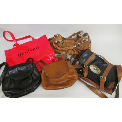 66 - Large quantity of leather handbags including Russell & Bromley, Modern Rarity, Thomas Wylde