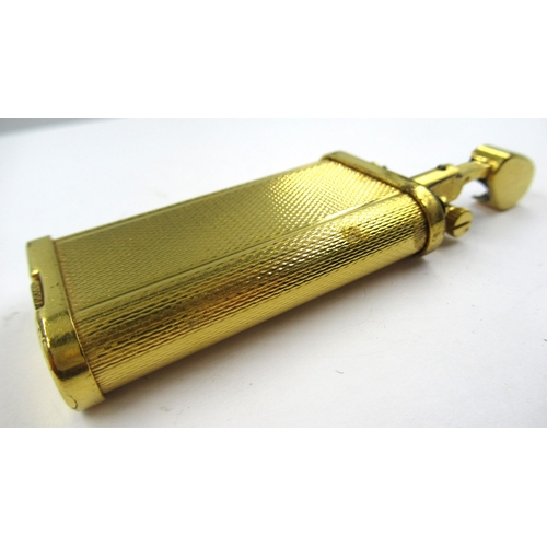 692 - Dunhill gold plated lighter