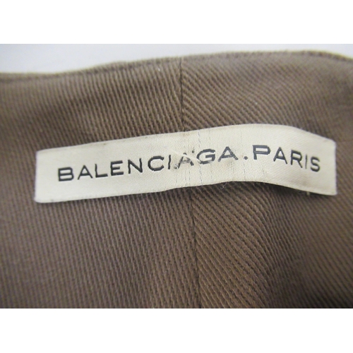 70 - Balenciaga, pair of ladies trousers, size 36, together with two N. Peal, London, knitted dresses, si... 