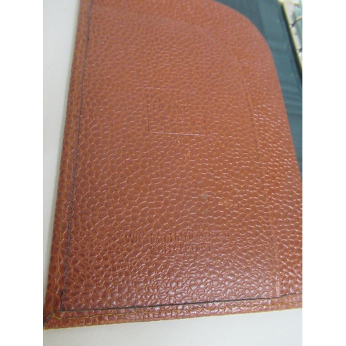 98 - R. Horns, Vienna, tan leather filofax