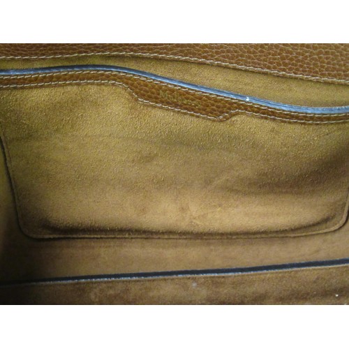 76B - Mulberry Chester tan leather handbag, complete with original dust cover