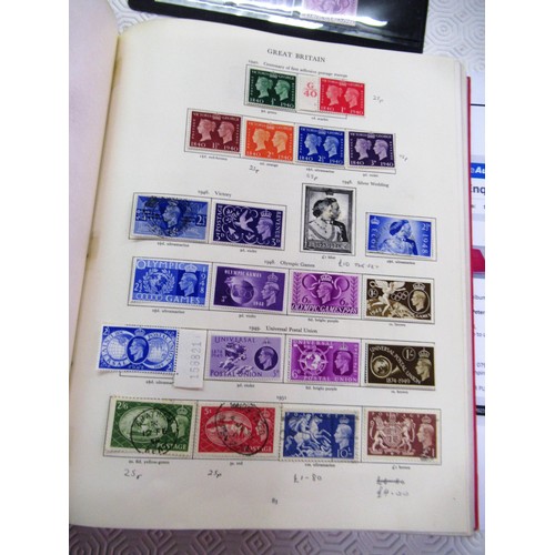 234 - Two albums containing a collection of George V and George VI Empire and Commonwealth stamps