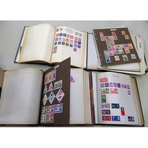 172 - Box containing a quantity of various World stamps in albums and loose