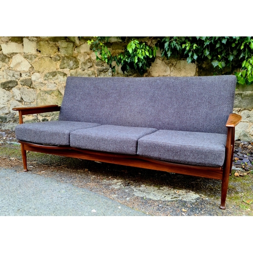 1780 - Guy Rogers, mid 20th Century ' Manhattan ' teak three seater sofa