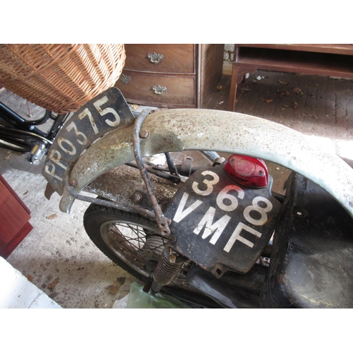 419 - 1957 A.J.S. Matchless 350 lightweight motorcycle, (for restoration)