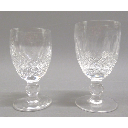 487 - Quantity of Waterford Colleen pattern various drinking glasses