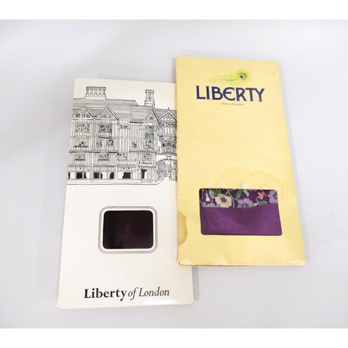51 - Two vintage Liberty scarves in original packaging