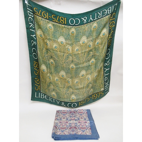52 - Two Liberty scarves including the Centenary 1875 to 1975 in Hera design