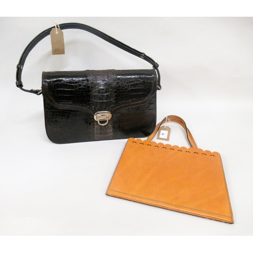 54 - Small Tanner Krolle handbag and a 1980's Findig bag