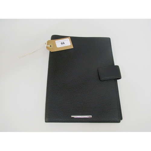 66 - Ermenegildo Zegna, leather document / notebook case