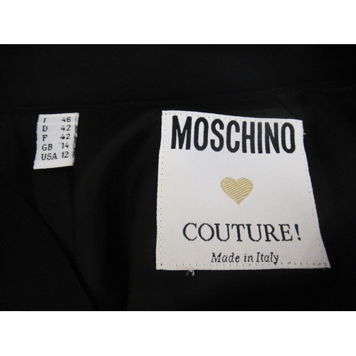 74 - Moschino Couture, multicolour striped skirt, size 14