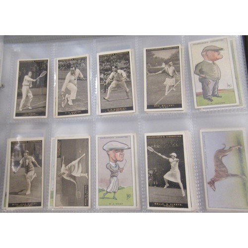 320 - Six albums containing a collection of Scarcer odds of cigarette cards from manufacturers C