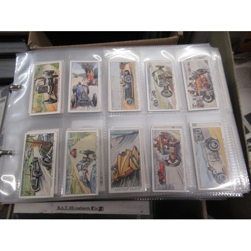 321 - Collection of Scarcer odd Ogden's cigarette cards, contained in five albums