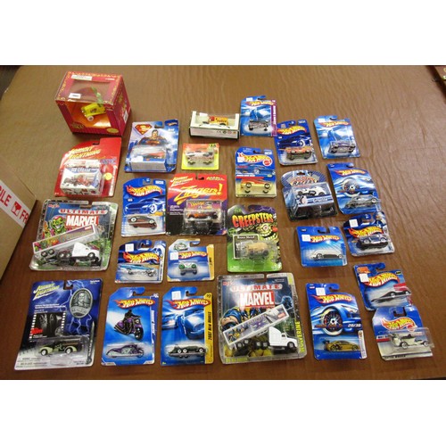 279 - Large quantity of boxed and blister pack diecast vehicles, including Hot Wheels, Cragar and Playing ... 