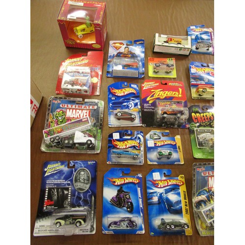 279 - Large quantity of boxed and blister pack diecast vehicles, including Hot Wheels, Cragar and Playing ... 