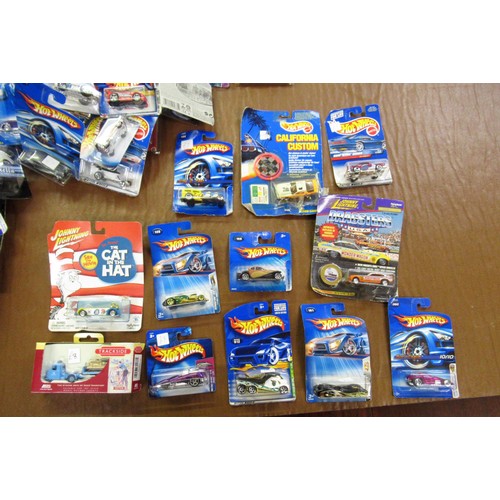 279 - Large quantity of boxed and blister pack diecast vehicles, including Hot Wheels, Cragar and Playing ... 