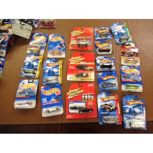 279 - Large quantity of boxed and blister pack diecast vehicles, including Hot Wheels, Cragar and Playing ... 