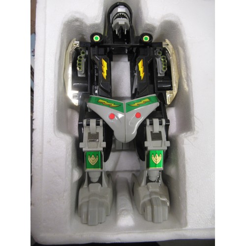 372 - Power Rangers boxed green Dragonzord  by Bandai 1993