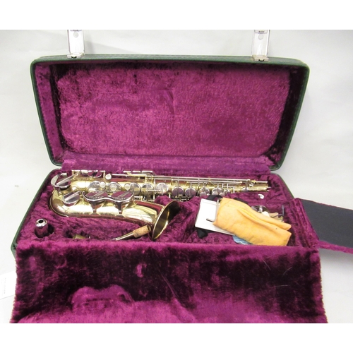Lafleur saxophone imported by Boosey & Hawkes, London, in original