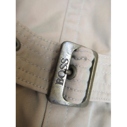 51 - Hugo Boss, gentleman's trench coat with detachable lining