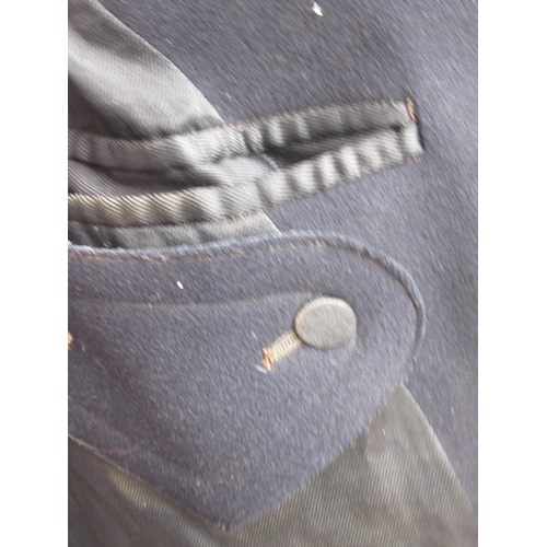 89 - Naval trench coat with matching brass buttons