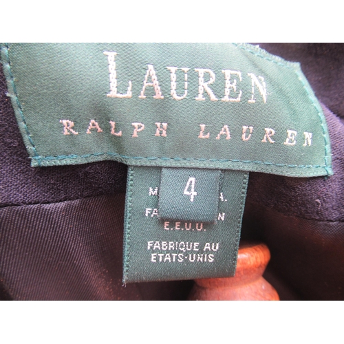 94 - Aquascutum reversible raincoat and a Ralph Lauren blazer, size 4