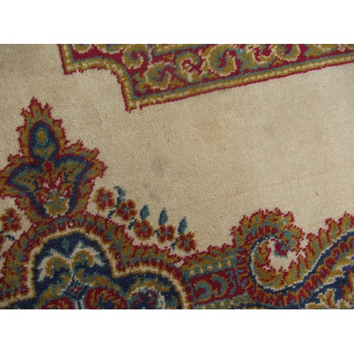 40 - Two late 20th Century machine woven Persian style rugs