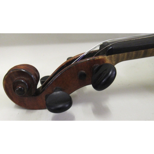 177 - Violin with bow in a fitted case