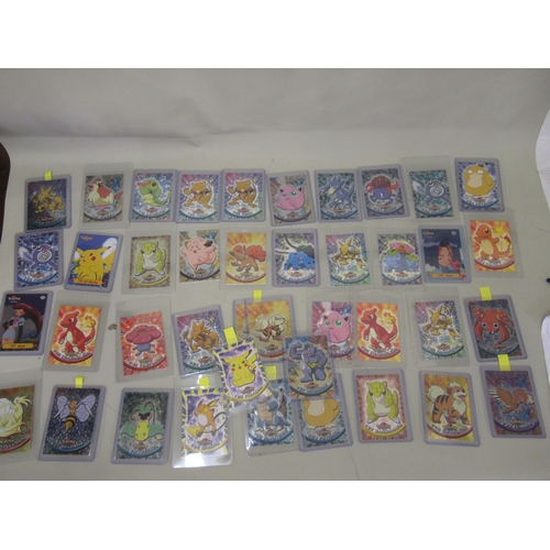 216 - Quantity of Topps 1999 Pokemon cards including Chrome and Rainbow