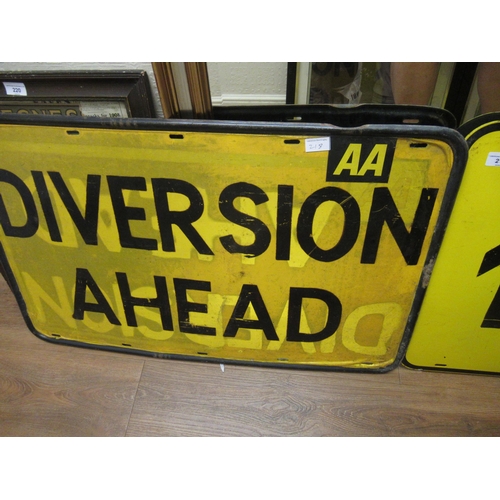 218 - Three various AA signs