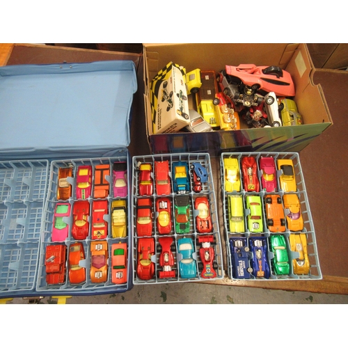 243 - Quantity of various Matchbox, Dinky and other diecast metal model vehicles