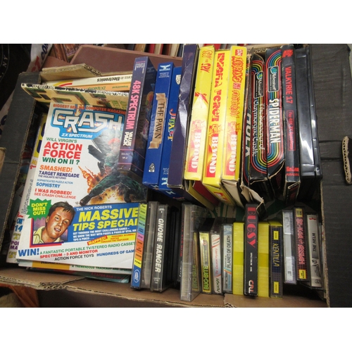 277 - Quantity of ZX Spectrum computer games and related ephemera