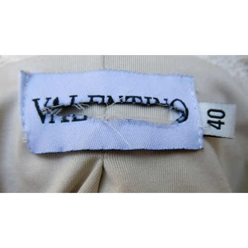 70 - Valentino ladies size 40 lacework jacket (damage to label)