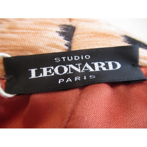 71 - Studio Leonard, Paris, ladies leopard print jacket